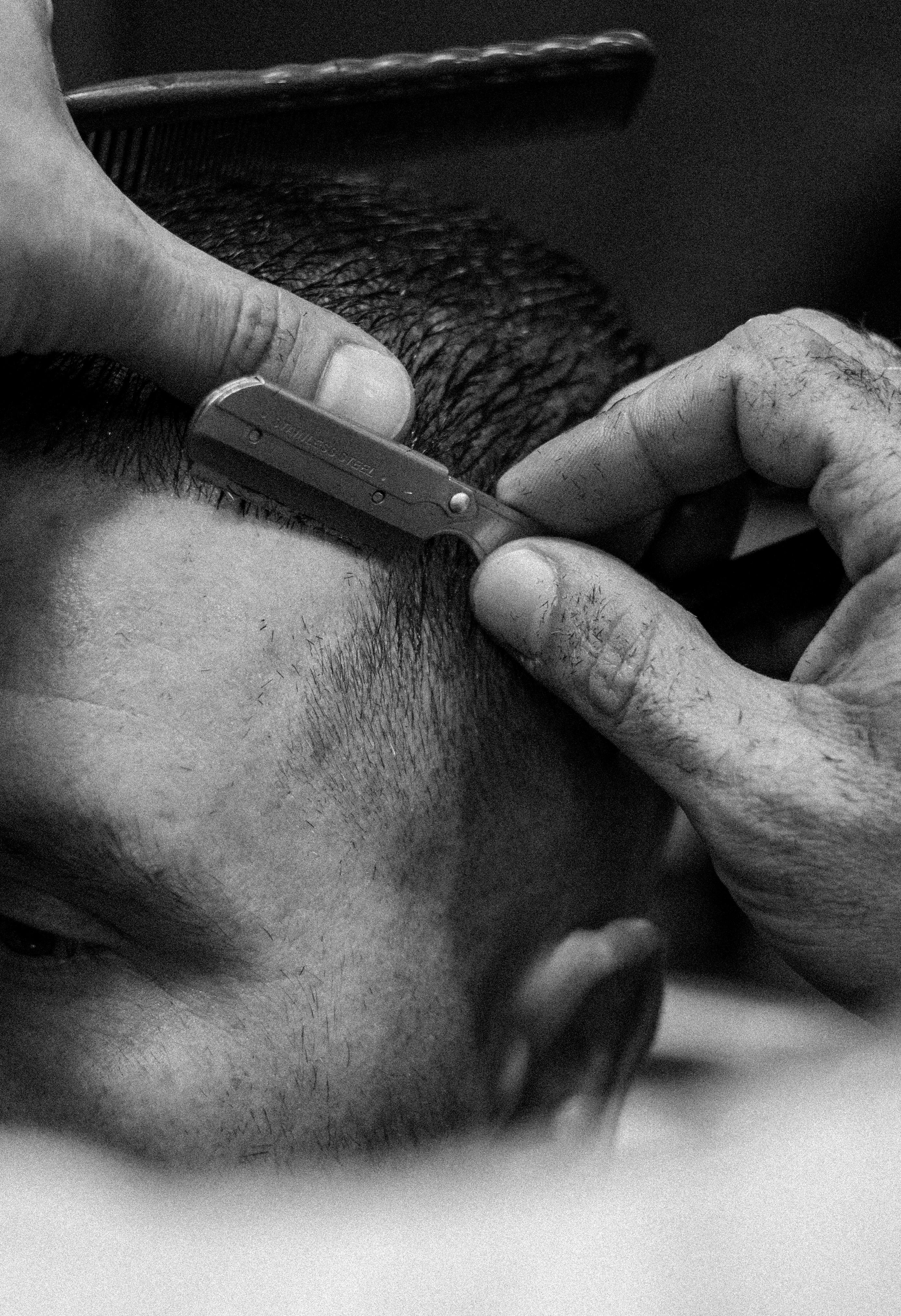 Barber cut